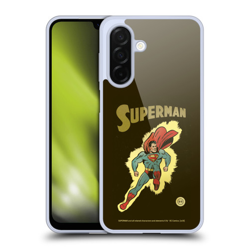Superman DC Comics Vintage Fashion Comic Soft Gel Case for Samsung Galaxy A26 5G