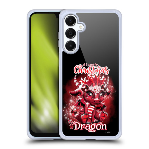 Sheena Pike Holiday I Want A Dragon For Christmas Soft Gel Case for Samsung Galaxy A16 5G & MagSafe