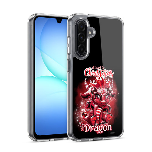 Sheena Pike Holiday I Want A Dragon For Christmas Soft Gel Case for Samsung Galaxy A17 4G / 5G