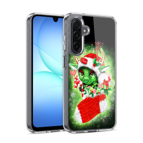 Sheena Pike Holiday Stocking Christmas Dragon Soft Gel Case for Samsung Galaxy A17 4G / 5G