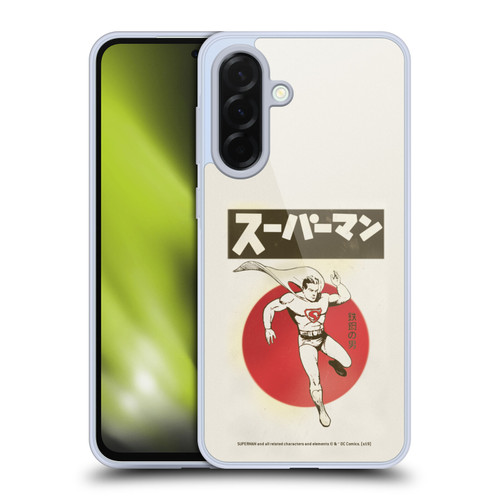 Superman DC Comics Vintage Fashion Japanese Flag Soft Gel Case for Samsung Galaxy A36 5G