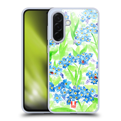 Head Case Designs Spring Flowers Forget Me Not Soft Gel Case for Samsung Galaxy A36 5G