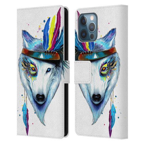 Pixie Cold Animals Warrior Leather Book Wallet Case Cover For Apple iPhone 12 Pro Max