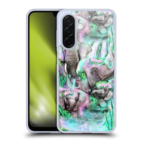 Sheena Pike Animals Daydream Elephants Lagoon Soft Gel Case for Samsung Galaxy A26 5G