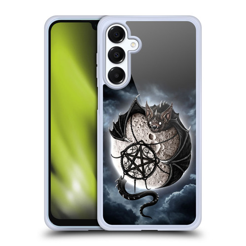 Sarah Richter Animals Gothic Dragon Bat & Moon Soft Gel Case for Samsung Galaxy A16 5G & MagSafe