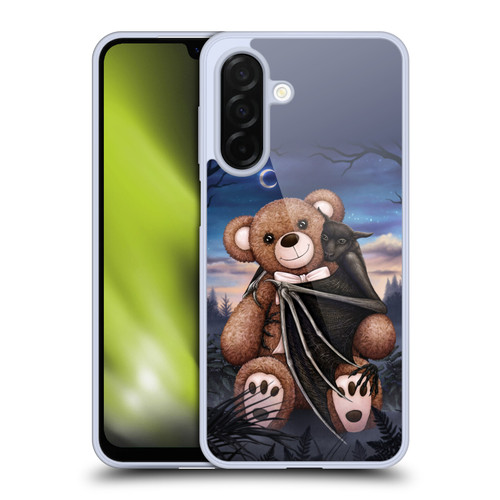 Sarah Richter Animals Bat Cuddling A Toy Bear Soft Gel Case for Samsung Galaxy A26 5G