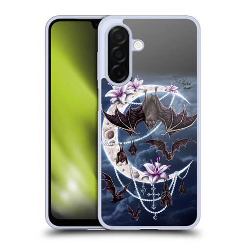 Sarah Richter Animals Gothic Bats & Crescent Moon Soft Gel Case for Samsung Galaxy A26 5G