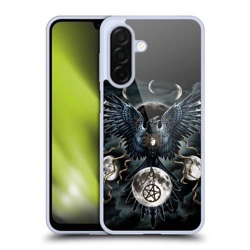 Sarah Richter Animals Gothic Black Raven Soft Gel Case for Samsung Galaxy A26 5G