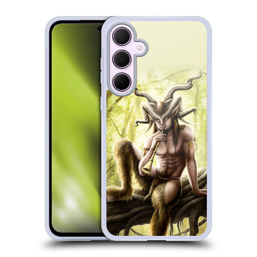 Sarah Richter Animals Faunus Forest Spirit Soft Gel Case for Samsung Galaxy A35 5G