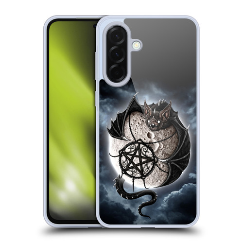 Sarah Richter Animals Gothic Dragon Bat & Moon Soft Gel Case for Samsung Galaxy A36 5G
