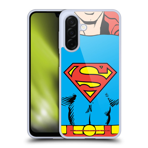 Superman DC Comics Logos Classic Costume Soft Gel Case for Samsung Galaxy A26 5G