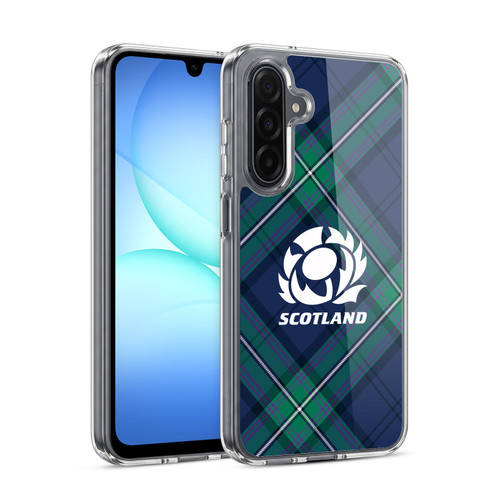 Scotland Rugby Graphics Tartan Oversized Soft Gel Case for Samsung Galaxy A17 4G / 5G