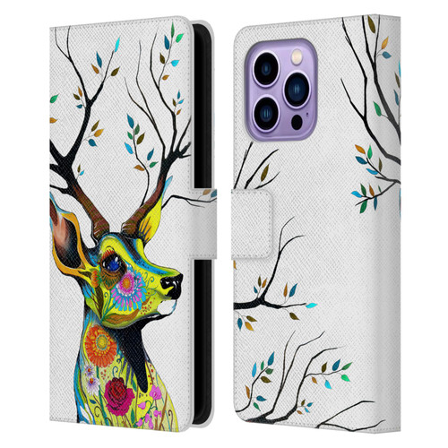 Pixie Cold Animals King Of The Forest Leather Book Wallet Case Cover For Apple iPhone 14 Pro Max