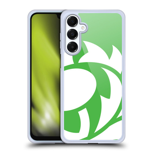 Scotland Rugby Oversized Thistle Grass Green Soft Gel Case for Samsung Galaxy A16 5G & MagSafe