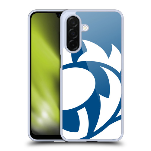 Scotland Rugby Oversized Thistle Saltire Blue Soft Gel Case for Samsung Galaxy A26 5G