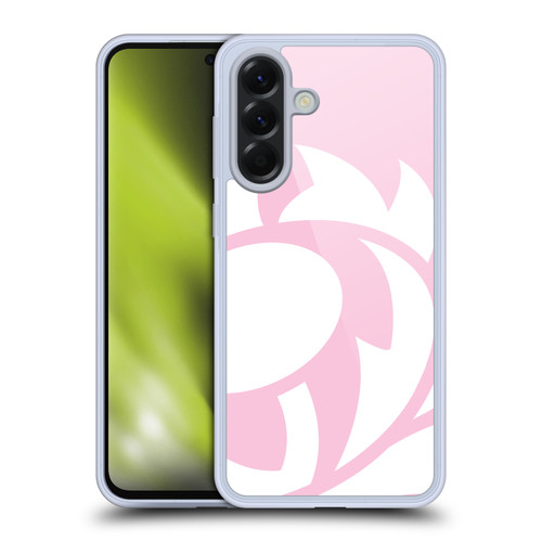 Scotland Rugby Oversized Thistle Salmon Pink Soft Gel Case for Samsung Galaxy A56 5G