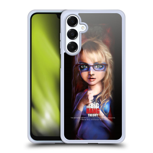 The Big Bang Theory Caricature Bernadette Rostenkowski Soft Gel Case for Samsung Galaxy A16 5G & MagSafe