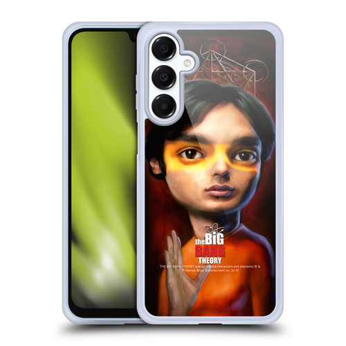 The Big Bang Theory Caricature Raj Koothrappali Soft Gel Case for Samsung Galaxy A16 5G & MagSafe