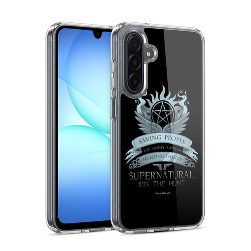Supernatural Vectors Saving People Logo Soft Gel Case for Samsung Galaxy A17 4G / 5G