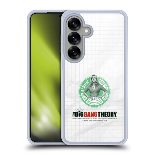 The Big Bang Theory Character Attributes Bernadette Soft Gel Case for Samsung Galaxy S25 & MagSafe