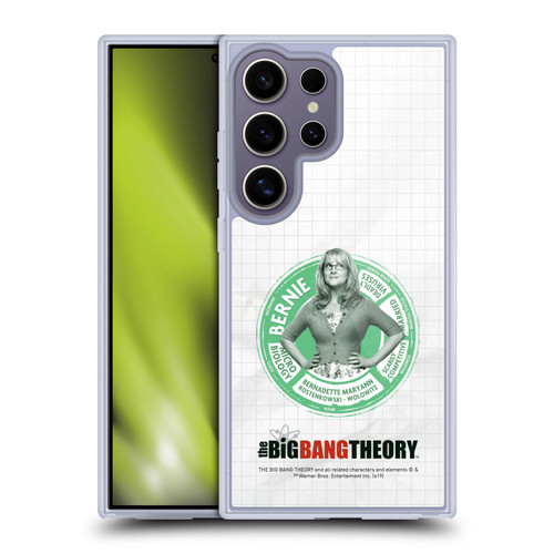 The Big Bang Theory Character Attributes Bernadette Soft Gel Case for Samsung Galaxy S25 Ultra & MagSafe