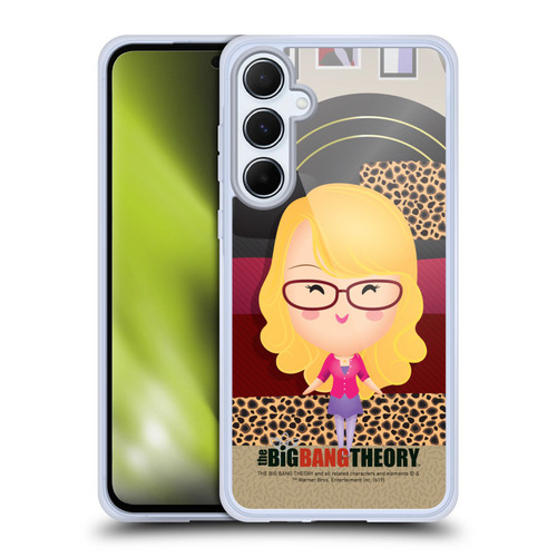 The Big Bang Theory Character Art Bernadette Soft Gel Case for Samsung Galaxy A55 5G