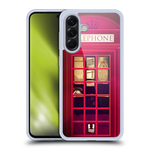 Head Case Designs Telephone Box K2 Soft Gel Case for Samsung Galaxy A56 5G
