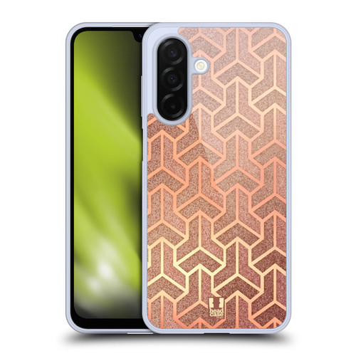 Head Case Designs Textured Art Deco Patterns Isometric Tile Soft Gel Case for Samsung Galaxy A26 5G