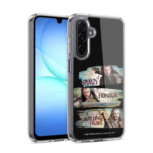 The Hobbit An Unexpected Journey Key Art Loyalty And Honour Soft Gel Case for Samsung Galaxy A17 4G / 5G