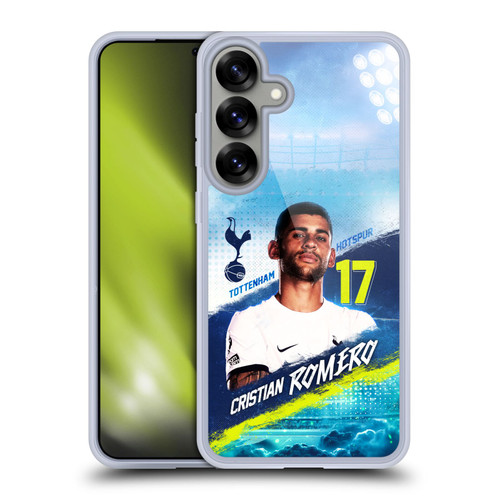 Tottenham Hotspur F.C. 2023/24 First Team Cristian Romero Soft Gel Case for Samsung Galaxy S25+ & MagSafe