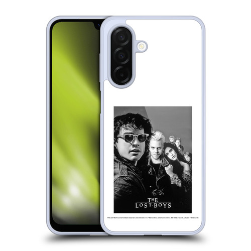 The Lost Boys Characters Poster Black And White Soft Gel Case for Samsung Galaxy A26 5G