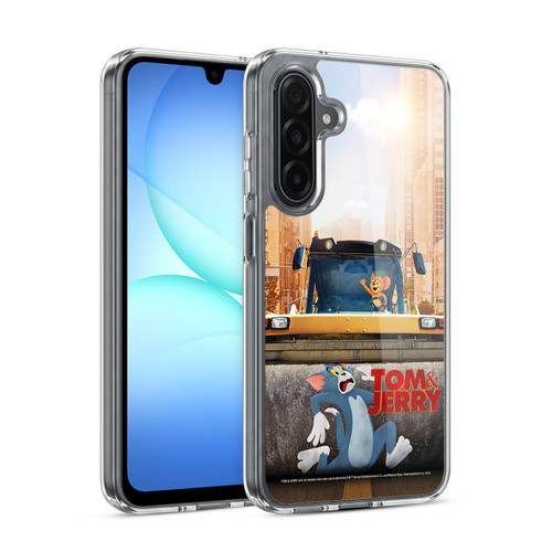 Tom And Jerry Movie (2021) Graphics Rolling Soft Gel Case for Samsung Galaxy A17 4G / 5G