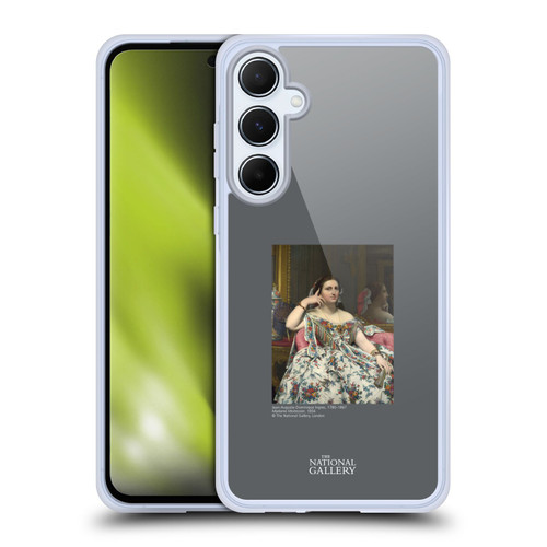The National Gallery People Ingres Madame Moitessier Soft Gel Case for Samsung Galaxy A55 5G