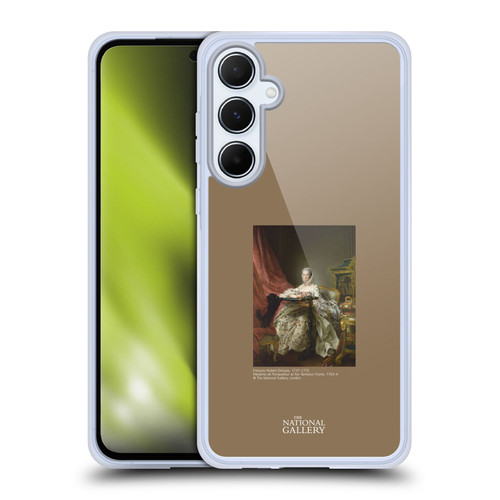 The National Gallery People Madame De Pompadour Soft Gel Case for Samsung Galaxy A55 5G