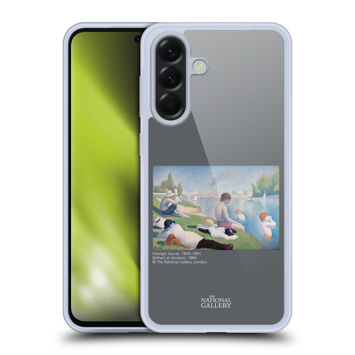 The National Gallery People Bathers At Asnieres Soft Gel Case for Samsung Galaxy A56 5G