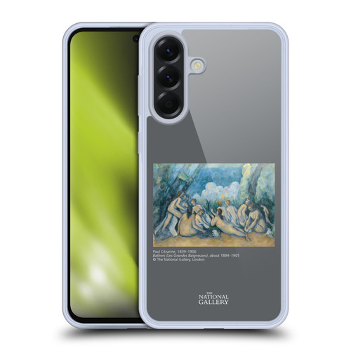 The National Gallery People Cezanne Bathers Soft Gel Case for Samsung Galaxy A56 5G
