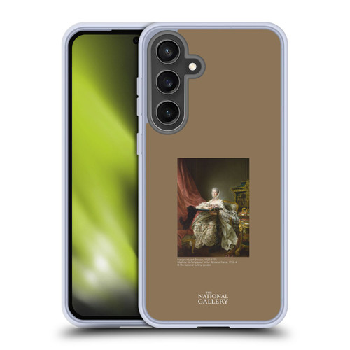 The National Gallery People Madame De Pompadour Soft Gel Case for Samsung Galaxy S24 FE & MagSafe