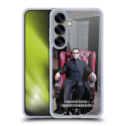 The Matrix Reloaded Key Art Neo 4 Soft Gel Case for Samsung Galaxy S25+ & MagSafe