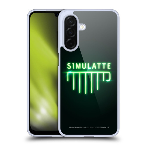 The Matrix Resurrections Key Art Simulatte Soft Gel Case for Samsung Galaxy A26 5G
