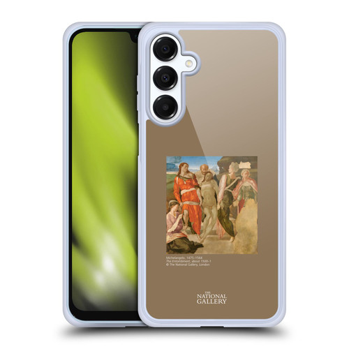 The National Gallery Religious & Mythological The Entombment Soft Gel Case for Samsung Galaxy A16 5G & MagSafe