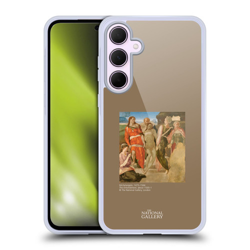 The National Gallery Religious & Mythological The Entombment Soft Gel Case for Samsung Galaxy A35 5G