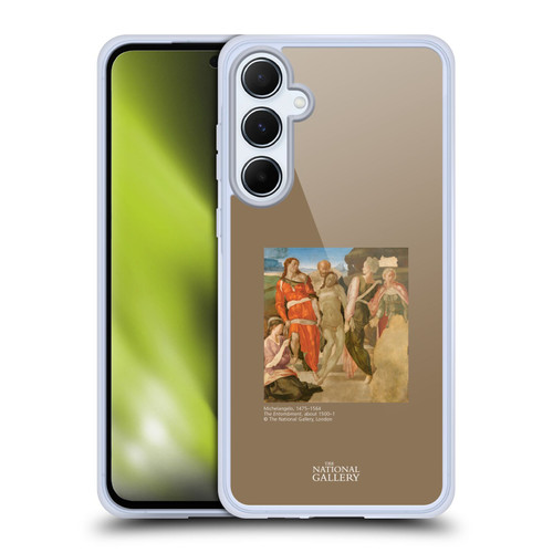 The National Gallery Religious & Mythological The Entombment Soft Gel Case for Samsung Galaxy A55 5G