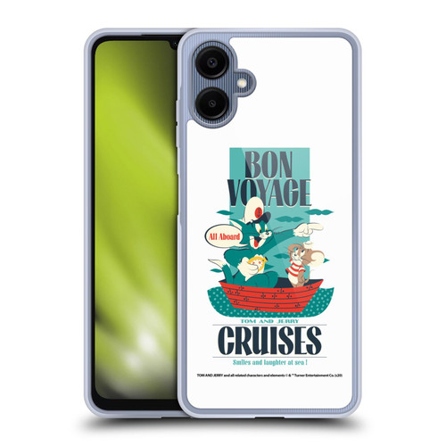 Tom and Jerry Retro Bon Voyage Soft Gel Case for Samsung Galaxy A06 4G / 5G