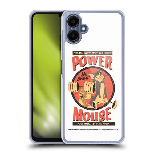 Tom and Jerry Retro Power Mouse Soft Gel Case for Samsung Galaxy A06 4G / 5G