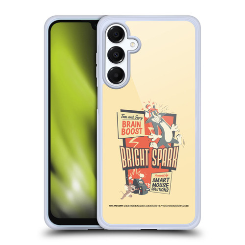 Tom and Jerry Retro Bright Spark Soft Gel Case for Samsung Galaxy A16 5G & MagSafe