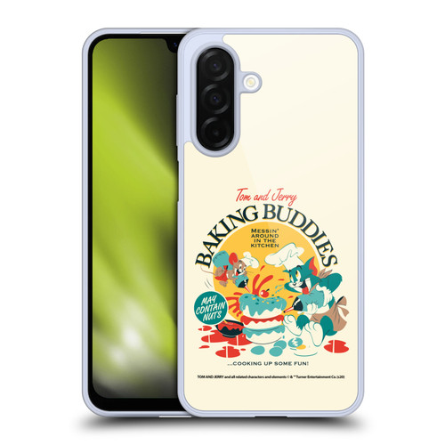Tom and Jerry Retro Baking Buddies Soft Gel Case for Samsung Galaxy A26 5G