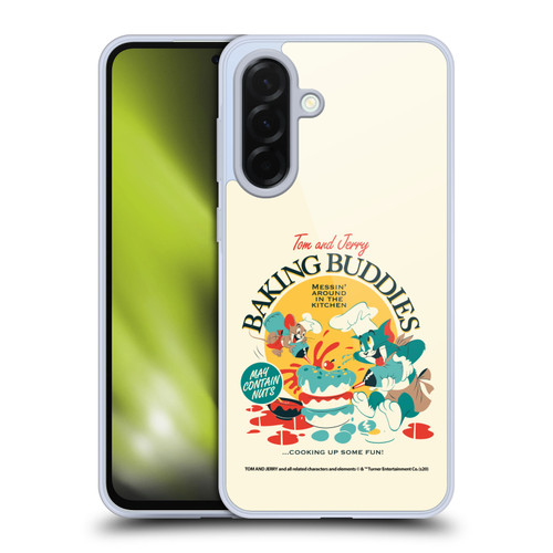 Tom and Jerry Retro Baking Buddies Soft Gel Case for Samsung Galaxy A36 5G