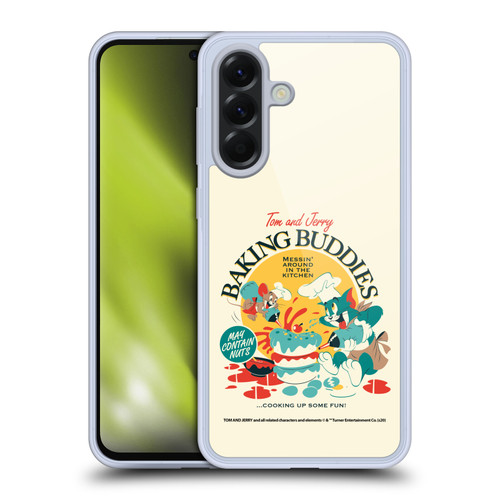 Tom and Jerry Retro Baking Buddies Soft Gel Case for Samsung Galaxy A56 5G