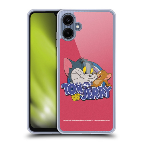 Tom and Jerry Typography Art Classic Soft Gel Case for Samsung Galaxy A06 4G / 5G