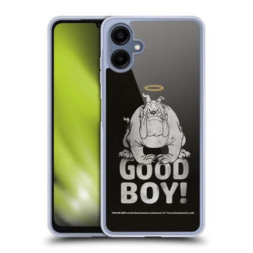 Tom and Jerry Typography Art Good Boy Soft Gel Case for Samsung Galaxy A06 4G / 5G